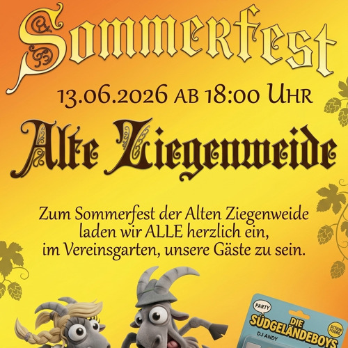 Sommerfest in der Kolonie "Alte Ziegenweide e.V."